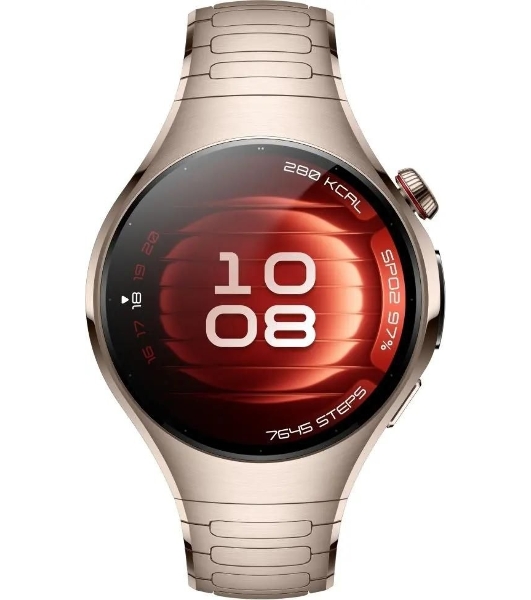 Умные часы Huawei Watch 5 Soc-L29M, 1.38' LTPO AMOLED, Wi-Fi, Bluetooth, NFC, IP69, песочный / бежевый / золотистый