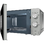 Микроволновая печь Gorenje MO20E1S серебристый, 20 л, 800 Вт, переключатели - поворотный механизм, фото3