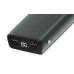 Портативный аккумулятор OLMIO QL-20, 20000mAh, 22.5W, QuickCharge3.0/PowerDelivery, LCD, серый, фото3