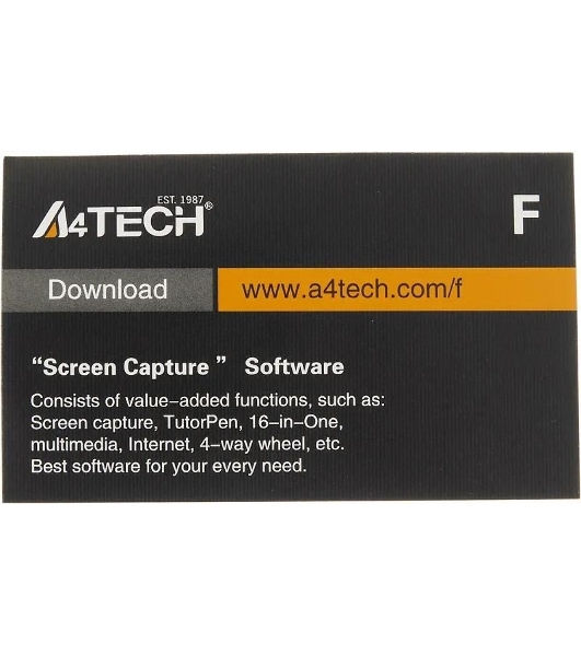 Мышь проводная A4Tech N-70FX черный, 1600 dpi, USB, кнопки - 7
