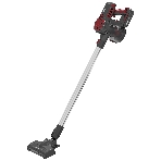 Пылесос вертикальный BBK BV3002 красный/серый, питание от аккумулятора, 150 Вт, уборка сухая, пылесборник 0.8 л, работа от АКБ max 30 мин, фото 1