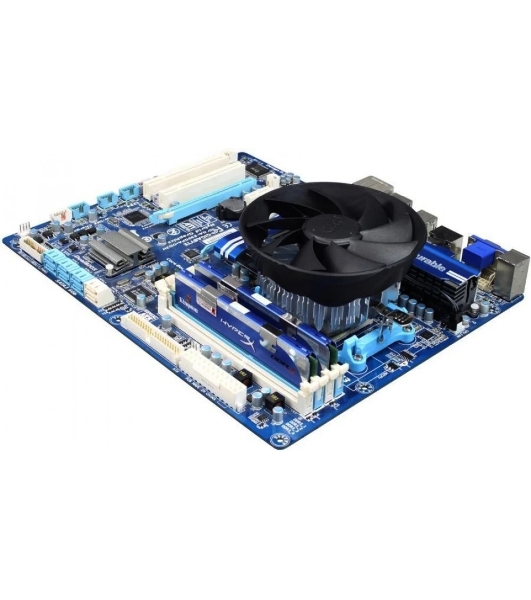 Кулер для процессора DEEPCOOL GAMMA HUNTER V2 черный/серебристый, 120 мм, алюминий, 1600 об/мин, 21 дБ, 3 pin, 95 Вт, 63.5 мм GAMMAHUNTER