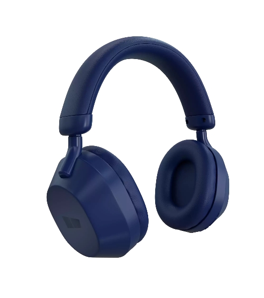 Беспроводные/проводные наушники MORE CHOICE HW55 темно-синий, накладные, Bluetooth + проводной, до 12 ч