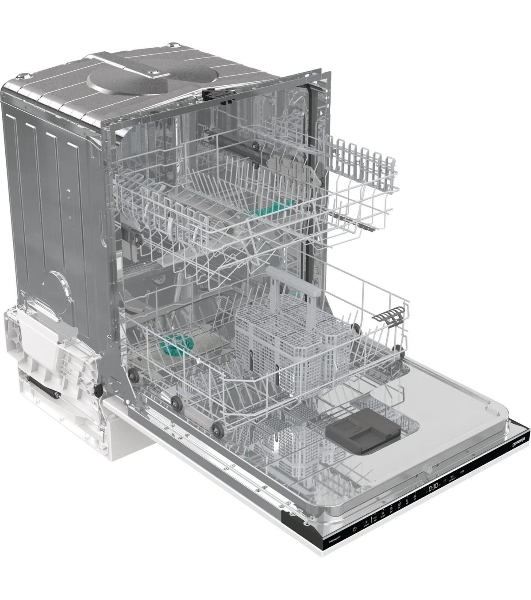 Встраиваемая посудомоечная машина Gorenje GV642D90, черный, 59.8 см, 14 компл., 45 дБ, класс A+++