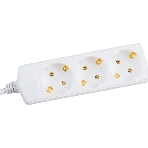 Удлинитель 3х5 м с заземл. 10А 250В У03 GENERICA 2P+PE 3х1 кв.мм IEK WYP10-10-03-05-Z-G, фото3