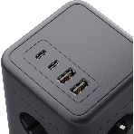 Сетевой фильтр Defender ILS 453 (3 м, 8 розеток, 2USB-A, 2USB-C), фото10