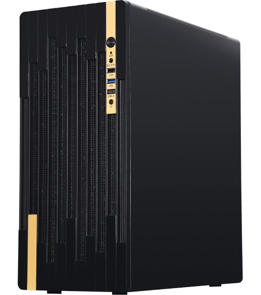 Компьютерный корпус Accord ACC-188R2 черный без БП ATX 4x120мм 1xUSB 2.0 1xUSB 3.0 1xUSB3.1 audio