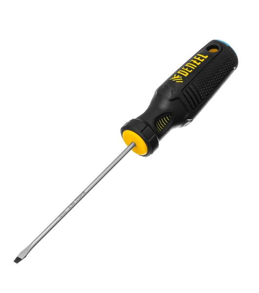 Отвертка Denzel SL3х100 мм, S2, 3к рукоятка