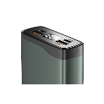 Портативный аккумулятор OLMIO QL-20, 20000mAh, 22.5W, QuickCharge3.0/PowerDelivery, LCD, серый, фото5