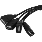 USB-концентратор Buro BU-HUB4-0.3-U2.0-Splitter, USB 2.0, USB 4 порта, USB, фото5