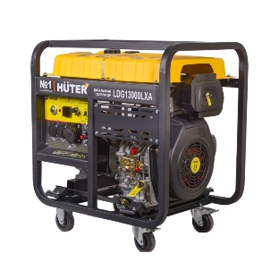 Электрогенератор дизельный Huter LDG 13000LXА, 9.5 кВт, 82 дБ, 142.5 кг