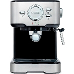 Кофеварка рожковая Vitek VT-1520 серебристый/черный, исп. кофе - молотый, 1.5 л, 850 Вт, 15 бар, фото 1