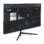 Монитор 27' ExeGate EZ2707TA ProSmart IPS 1920x1080, 75 Гц, 5 мс, 16:9, 250 кд/м², 1xHDMI, 1xVGA, 1xDP, 3.5 мм, черный, фото 1