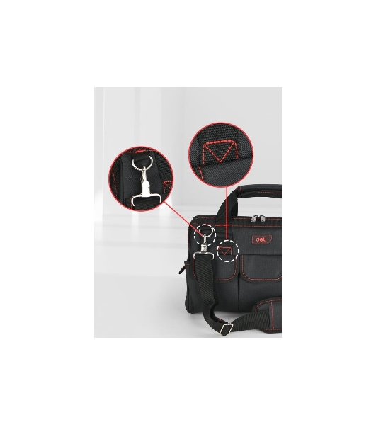 Сумка для инструментов Deli DL430902 Black Edition