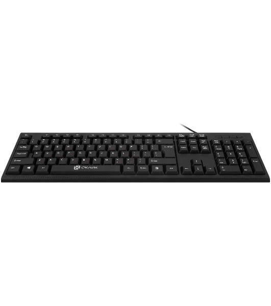 Комплект клавиатура+мышь Oklick 620M проводной, USB, 1200 DPI, чёрный