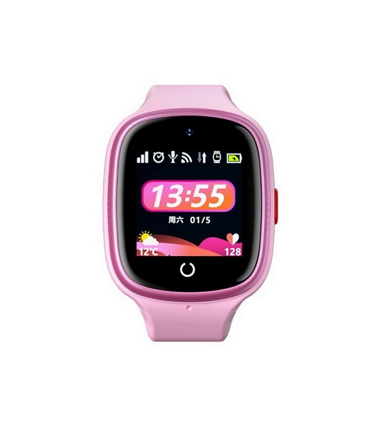 Детские умные часы Havit KW10, 1.4', GPS, 4G, IP67, розовый