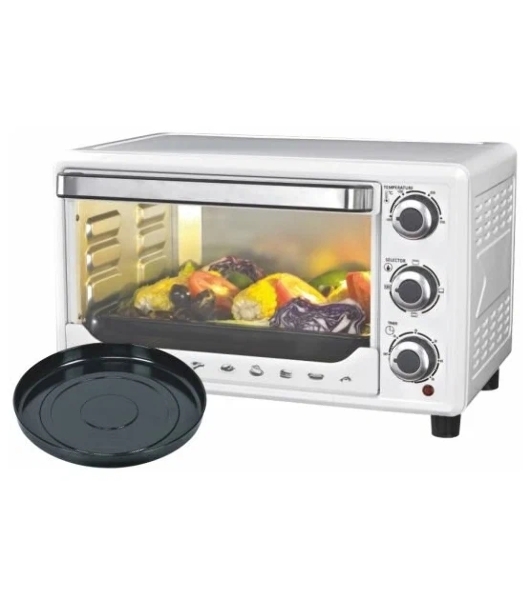 Мини-печь Sakura SA-7000WP 27л, духовка 1500Вт, механ.управление, белый