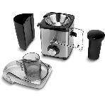 Соковыжималка центробежная Vitek VT-3653 1000 Вт, стальной, фото2