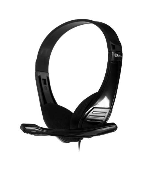 Гарнитура Oklick HS-M150 чёрный, проводная, 3.5 мм