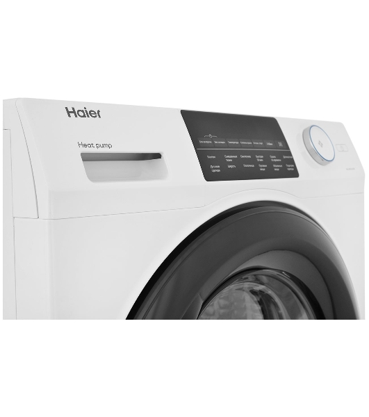 Сушильная машина Haier HD90-A2959 белый, 9 кг, сушка - тепловой насос, программ - 12, 59.5 x 84.5 x 66.5 см
