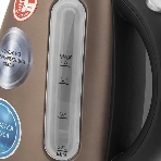 Чайник электрический Vitek VT-7025 (ST) 1850-2200 Вт/Макс объем 1.7 л/Корпус из нерж стали.Скрытый нагр элемент, фото4