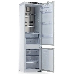 Встраиваемый холодильник Beko Diffusion BCNA306E2S двухкамерный белый, фото8