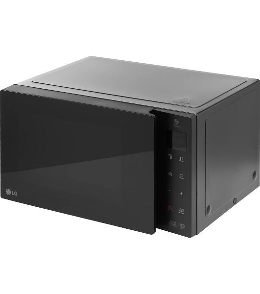 Микроволновая печь LG MW25R35GIS черный, 25 л, 1000 Вт, переключатели - сенсор