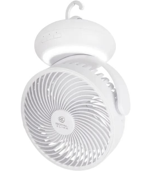 Вентилятор Royal Clima RSF-0701E-WT белый, настольный, 5 Вт, 3 скорости, 17 см