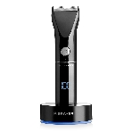 Машинка для стрижки BRAYER BR3400, LED-дисплей, 4 насад, турбо, титан. покр, регу. высоты лезвий, фото12