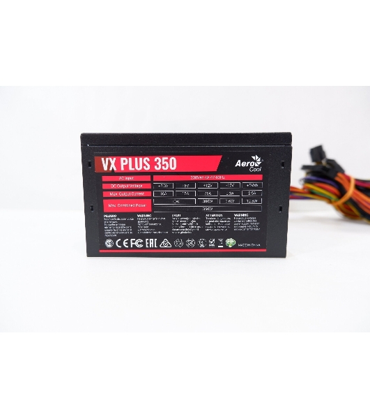 Блок питания Aerocool/Formula VX-350 PLUS, 350Вт, 120мм, черный