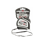 Рулетка Matrix Autostop, 5 м х 19 мм, двухкомпонентный корпус, автоматическая фиксация, PRO, фото 1