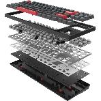 Клавиатура A4Tech Bloody AT87 проводная USB черный/красный, фото11