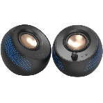 Колонка Creative Pebble X 2.0 черный 30 Вт BT портативная, фото 1