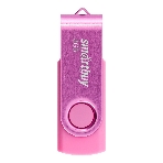 Флешка USB Smartbuy Twist Pink (SB008Gb2TWP), 8Gb, USB 2.0, R/W 15/5, розовый, фото 1