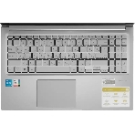 Ноутбук ASUS X1502VA-BQ490/15.6'/IPS/Intel Core i7 13620H/16Gb/512Gb SSD/Intel UHD Graphics/noOS/серебристый/1.7kg, фото2
