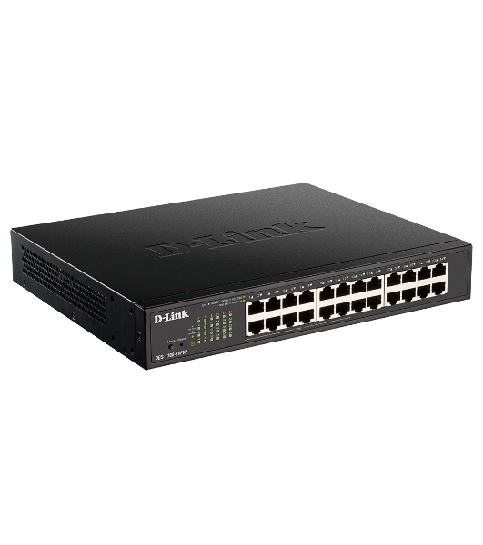 Коммутатор D-Link DGS-1100-24PV2/A3A, 24×1 Гбит/с, настраиваемый