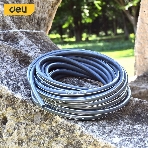 Шланг поливочный армированный Deli DL8072-15 15 метров, 1/2', 4 слоя, давление до 25 бар, серый, фото5