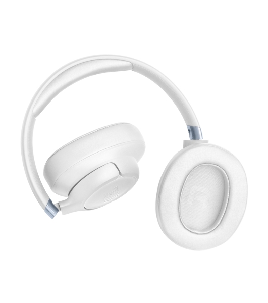 Беспроводные/проводные наушники JBL Tune 780NC белый, полноразмерные, Bluetooth + проводной, адаптивное шумоподавление