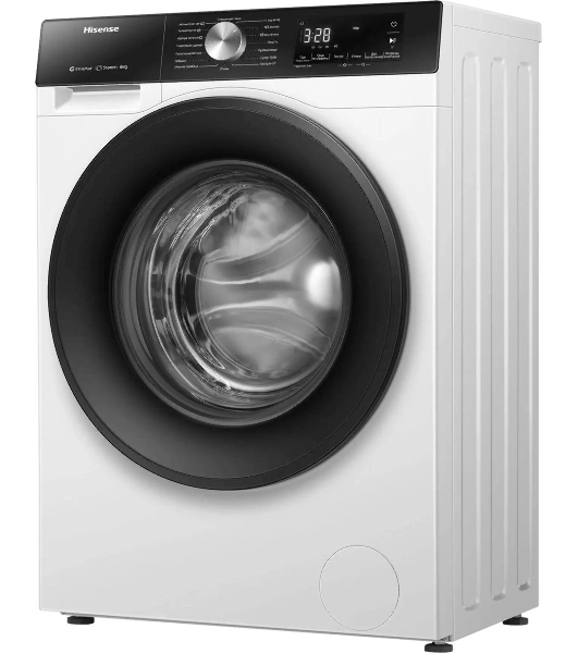 Стиральная машина Hisense WF3S6021BWU белая, загрузка фронтальная 6 кг, 1200 об/мин, класс A+++