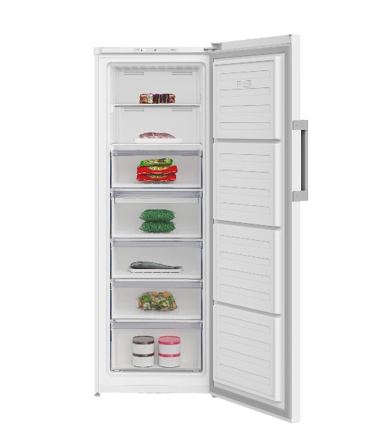 Морозильная камера Beko B1RFNK292W, белый, 255л, 7 ящиков