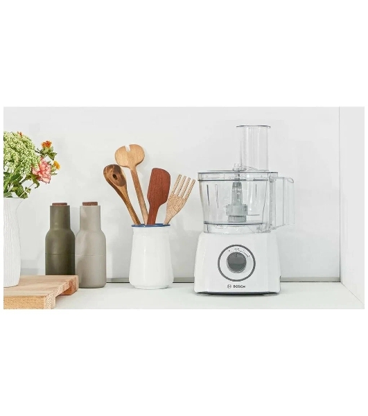 Кухонный комбайн Bosch MCM3200W, 800 Вт, 2 скорости, чаша 2300 мл.
