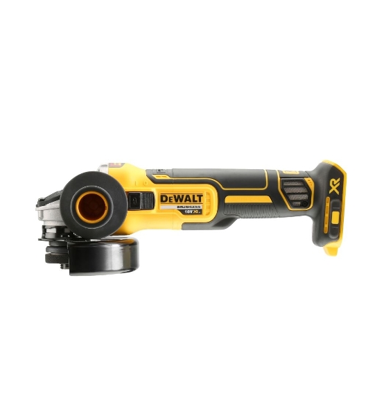 Угловая шлифовальная машина DeWalt DCG405N 18.0 В XR бесщеточная УШМ, 125мм, 9000 об/мин, сдвижной выключатель, без аккумуляторов и з/у, 1.75 к