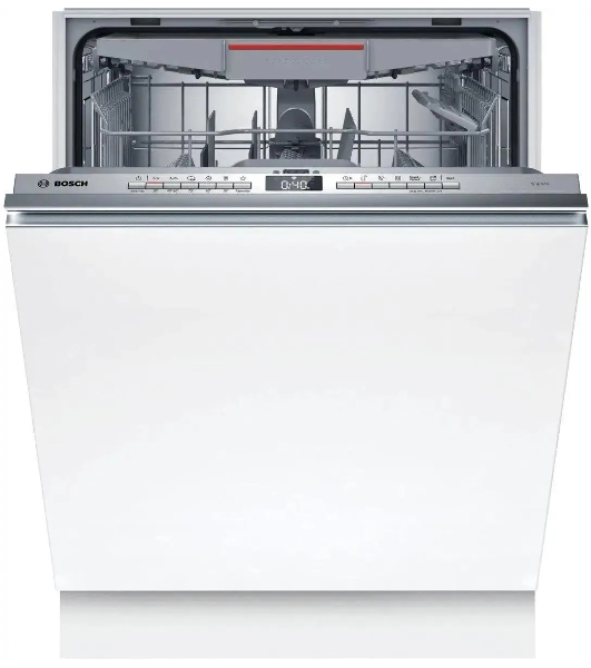 Встраиваемая посудомоечная машина Bosch SMV4HVX00E, серебристый, 59.8 см, 14 компл., 46 дБ, класс D
