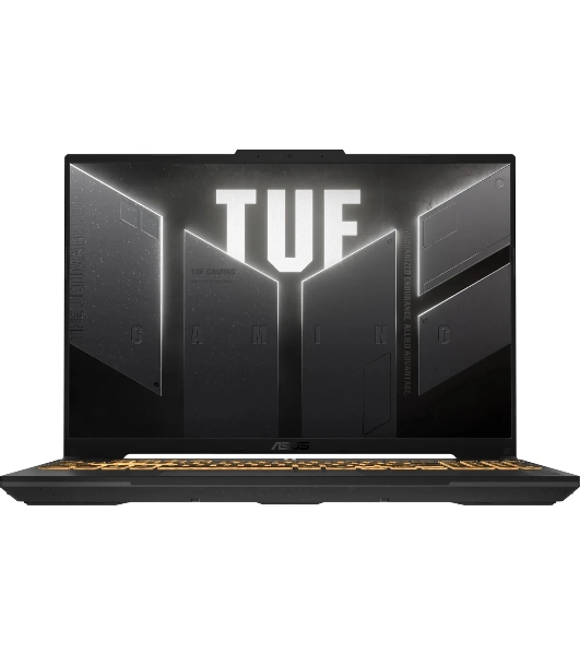 Ноутбук ASUS TUF F16 FX608JPR-RV098 16'(1920x1200 (матовый, 165Hz) IPS)/Intel Core i5 14450HX (2.4Ghz)/16Gb/1024PCISSDGb/noDVD/Ext:nVidia GeForce RTX 5070(8192Mb)/Cam/BT/WiFi/90WHr/war 1y/2.2kg/Jaeger Gray/DOS