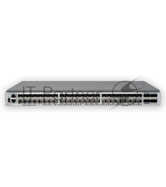 Коммутатор Brocade G620, 64×32 Гбит/с FC (48×SFP+ SWL + 4×QSFP+ SWL), управляемый