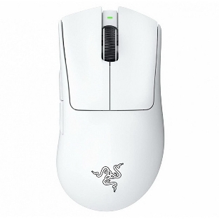 Мышь беспроводная/проводная Razer DeathAdder V3 Pro белый, 30000 dpi, радиоканал, USB, кнопки - 5
