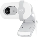 Веб-камера Logitech BRIO 100 1920x1080, 30 кадр/с, USB, микрофон, шторка приватности, крепление на мониторе, белый, фото5