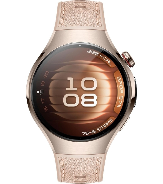 Умные часы HUAWEI Watch 5 Soc-L29L, 1.38' AMOLED, 4G, GPS, IP69, бежевый