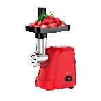 Мясорубка электрическая KELLI KL-5007 красный, 2400 Вт, 3.0 кг/мин, реверс, защита от перегрузки, насадки - 2, фото 1