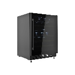 Винный шкаф встраиваемый ZÜGEL ZCWI460DB, черный, фото2